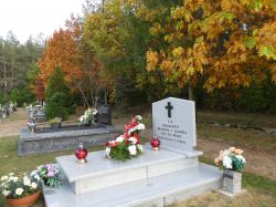 Miniatura zdjęcia: poświęcenie pomnika na cmentarzu w Bratianie
